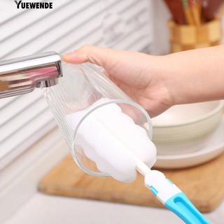 สินค้า Yue แปรงฟองน้ำ สำหรับทำความสะอาดขวด แก้ว