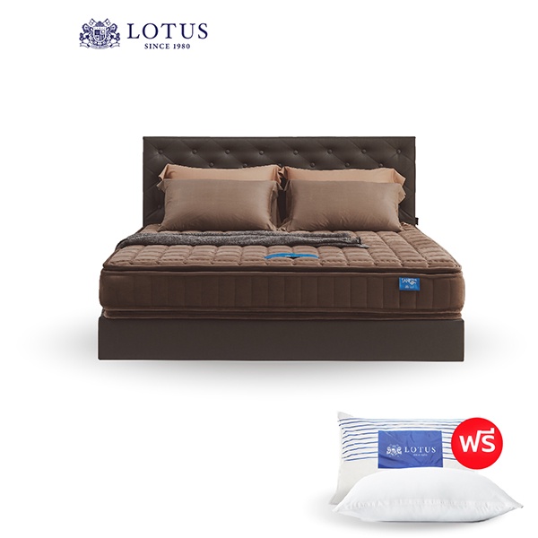 ภาพสินค้าLOTUS รุ่น Precise II ที่นอนอัจฉริยะหนึ่งเดียวในโลก นอนได้ทั้ง 2 ด้าน โรงแรม 5 ดาว ทั่วเอเชียเลือกใช้ หนา 10 นิ้ว จากร้าน lotus_officialshop บน Shopee ภาพที่ 9