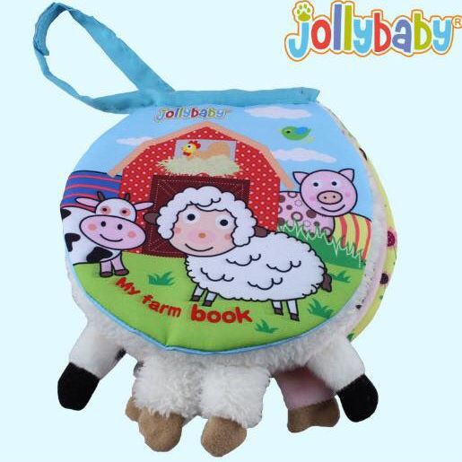 หนังสือผ้า-jollybaby-farm-zoo-book