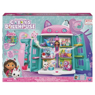 [ใช้ 2 โค้ดลดเพิ่ม] Gabby Doll House Purrfect Doll House ตุ๊กตาเด็กหญิง