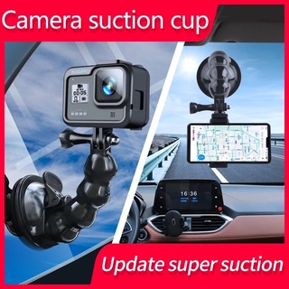 ภาพหน้าปกสินค้าMini Action Camera Suction Cup for GoPro Hero 11 10 9 8 7 6 5 Sony SJCAM SJ7 Yi 4K H9 Go Pro 7 Mount Window Glass Sucker ที่เกี่ยวข้อง