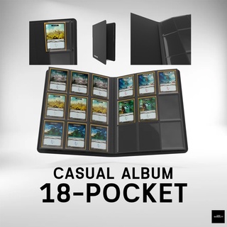 Casual Album 18-Pocket  แฟ้มเก็บการ์ดขนาดมาตรฐานได้ ประมาณ 66 x 91 mm