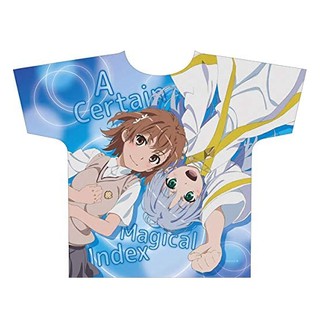 A Certain Magical Index III Full Graphic T-Shirt Index &amp; Mikoto Misaka Free Size