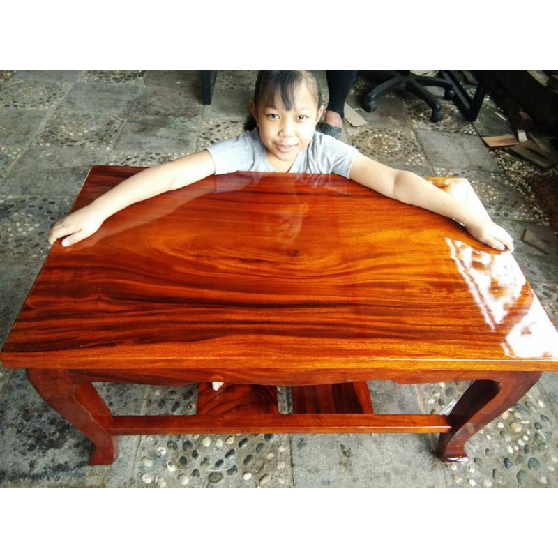 โต๊ะกลางโซฟา-ไม้แผ่นเดียว-60x100x48-งานสั่งผลิต