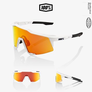 100% : Speedcraft Off White Hiper Red Multilayer Mirror Lens