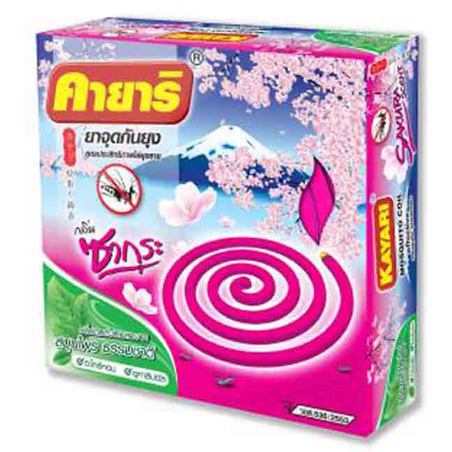 Kayari คายาริ ยาจุดกันยุง กลิ่นซากุระ บรรจุ 10 ขด | Shopee Thailand