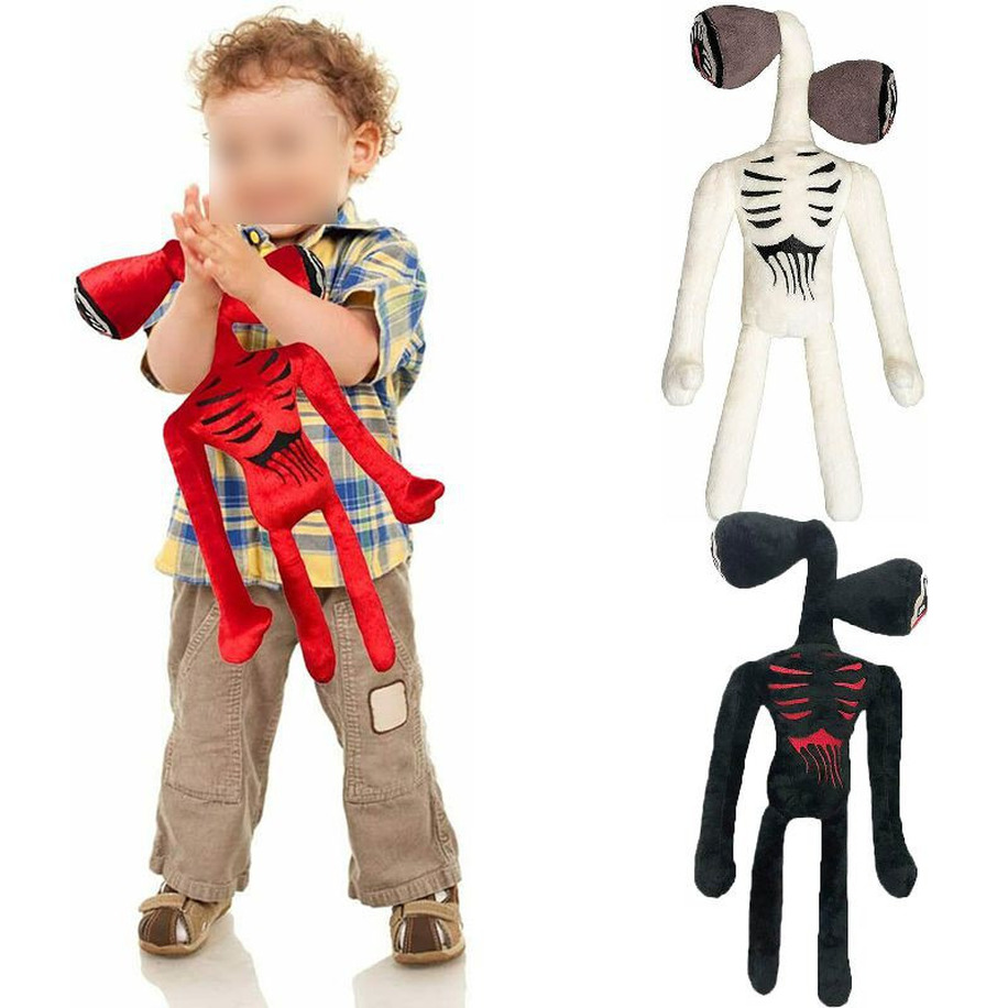 ภาพสินค้ามีให้เลือก 6 สี ของเล่นเด็กตุ๊กตาอะนิเมะ Siren Head whistle man Plush Toy Stuffed doll Toys new year gift จากร้าน factorydirect889.th บน Shopee ภาพที่ 6