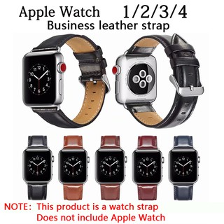 สินค้า สายหนัง iWatch  41mm 45mm 40mm 44mm，iWatch1 2 3 4 5 6 7 SE ย้อนยุคสายหนัง