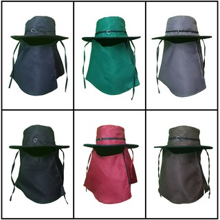ภาพขนาดย่อของสินค้าหมวกคลุมหน้า อย่างดี แบบซิป หมวกคุมหน้า หมวกตกปลา หมวกทำไร่ หมวกทำนา หมวกกันแดด หมวกทำสวน หมวกคนงาน