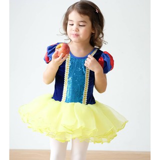 CUTELOOK ชุดบัลเล่ต์เด็ก  ลายเจ้าหญิงสโนไวท์  snow white ballet dress