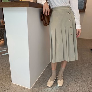 Wasabi pleated skirt - [11.11] cpjgirlxx