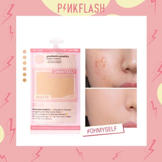 Pinkflash รองพื้นแบบติดทนนานเครื่องสําอางแต่งหน้า