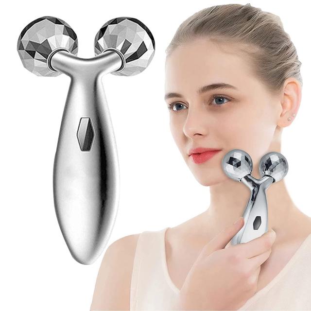 ลูกกลิ้งนวดใบหน้าและลำตัว-3d-massager-ระบบลูกกลิ้งนวดหน้าและลำตัวแบบ-3d-massager-หัวของลูกกลิ้งช่วยนวดให้โลหิตหมุนเวียน