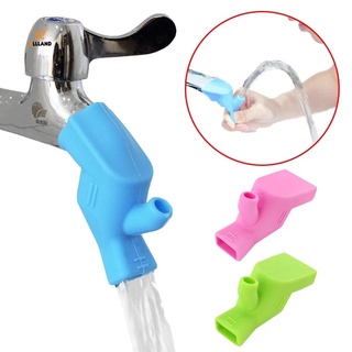 1 Pc Durable Silicone Faucet Extender / Children Kids Washing Water Tap Extension