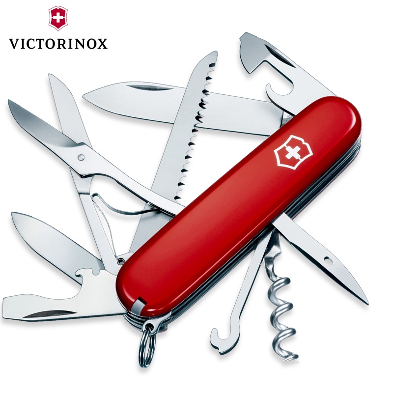 ของแท้-victorinox-swiss-army-มีด-91mm-city-hunter-1-3713-multifunctional-sergeant-มีดพับ-swiss-knife