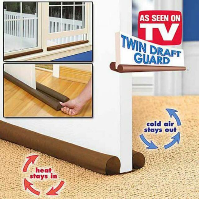 twin-draft-guard-ที่ปิดช่องประตู-หน้าต่าง-ป้องกันเสียงและแมลง-สัตว์เลื้อยคลานจากภายนอก