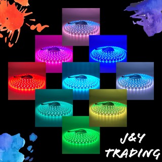 LED STRIP K-AA5050-RGB DC-12V 14.4W/1M IP20 ยี่ห้อBOGDAN LED แอลอีดีไฟเส้นสำหรับตกแต่ง 300LED/5M 72W/5M Grade A