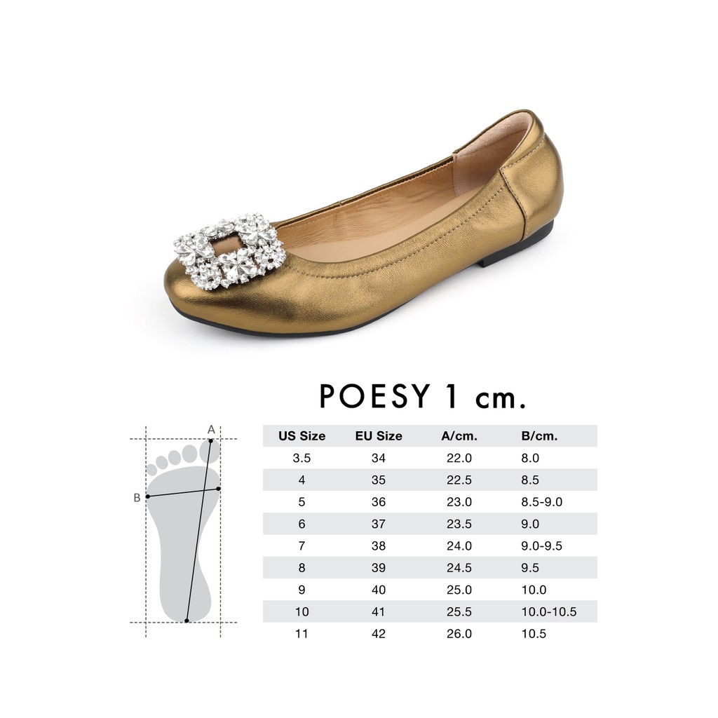 ภาพหน้าปกสินค้าSweet Palettes รองเท้าหนังแกะ POESY Cashmere จากร้าน sweetpalettes บน Shopee