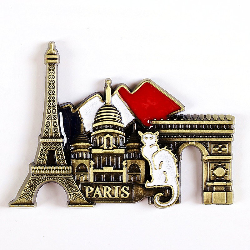 สติกเกอร์แม่เหล็ก-รูปหอไอเฟฟ-ปารีส-ถอดออกได้-สไตล์ฝรั่งเศส-สําหรับติดตกแต่งตู้เย็น-บ้าน-ห้องครัว