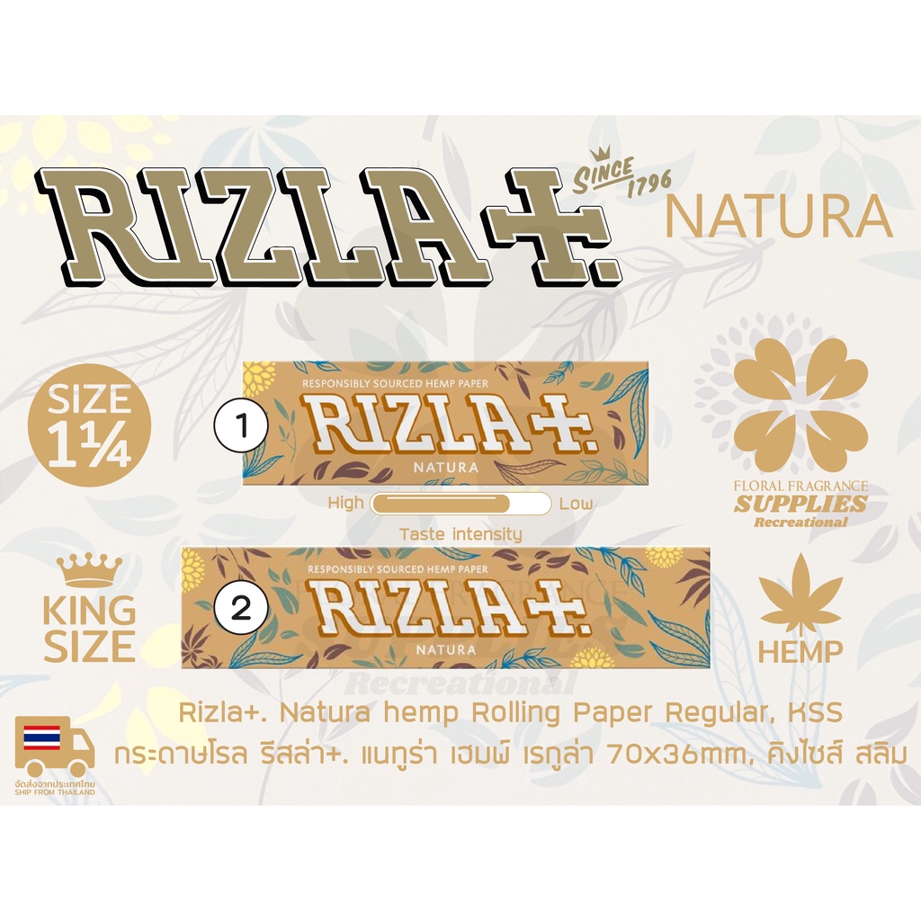 rizla-natura-organic-rolling-paper-regular-kss-กระดาษ-โรล-ม้วน-รีสล่า-แนทูร่า-ออร์แกนิค-ขนาด-เรกูล่า-และ-คิงไซส์