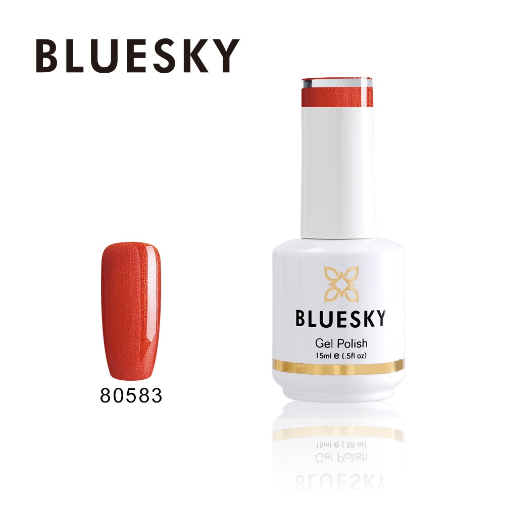 สีเจล-bluesky-gel-polish-80583-สีส้ม