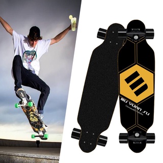 skateboard สเก็ตบอร์ดเริ่มต้น สเก็ตบอร์ด สเก็ตบอร์ดยาว สเก็ตบอร์ดสำหรับเล่นบนถนน สกูตเตอร์สี่ล้อ longboard  anjou