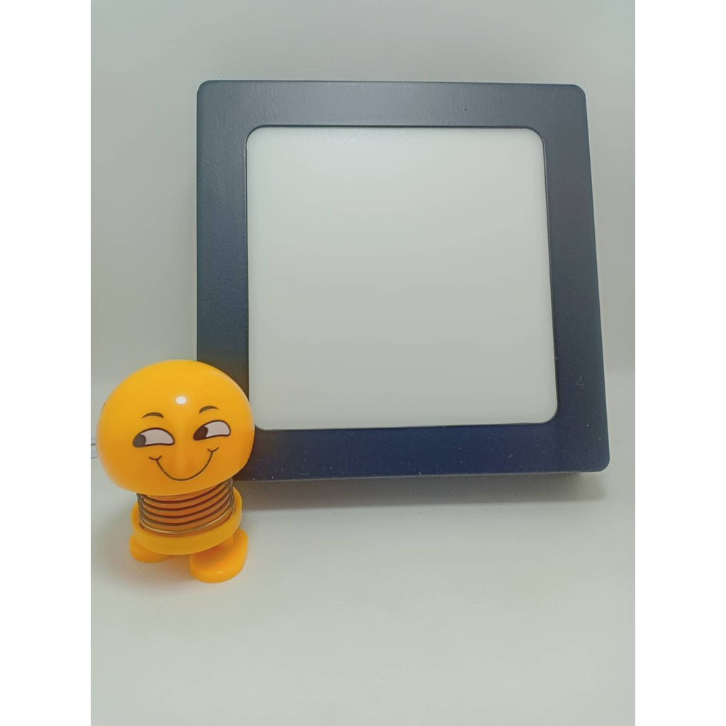โคมไฟติดลอย-ดาวน์ไลท์-led-12watt-6-สี่เหลี่ยม-สี่ดำ-neo-แสงสีขาว-daylight