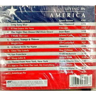 cd living in America เพลงสากล15เพลงในอัลบั้ม