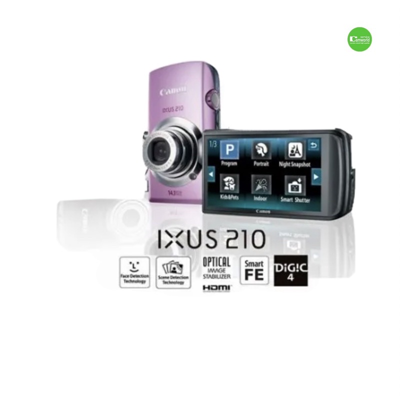 canon-ixy-10s-ixus-210-camera-กล้องดิจิตอล-คอมแพค-บันทึกวันที่-ลงภาพได้-เหมาะ-ในหน่วยงาน-ออฟฟิศ-โรงงาน-used-มือสองประกัน