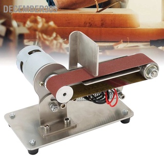 December305 Belt Sander Mini Electric Adjustable Grinding Polishing Machine AC 110‑240V for DIY