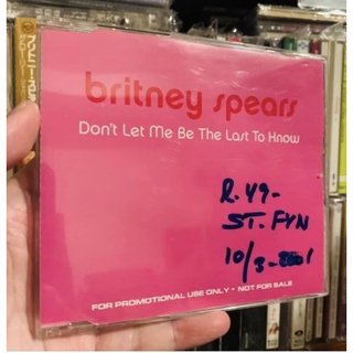 Britney Spears promo cd single rare