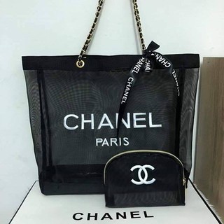 กระเป๋า CHANEL PARIS สีดำ/กระเป๋าสะพายข้าง/กระเป๋าแฟชั่น/กระเป๋าสะพายข้างสายโซ่