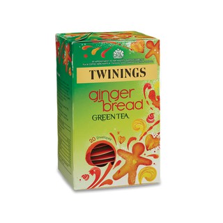 [แยกซอง/ยกกล่อง] ทไวนิงส์ จินเจอร์เบรด กรีนที Twinings Ginger Bread Green Tea