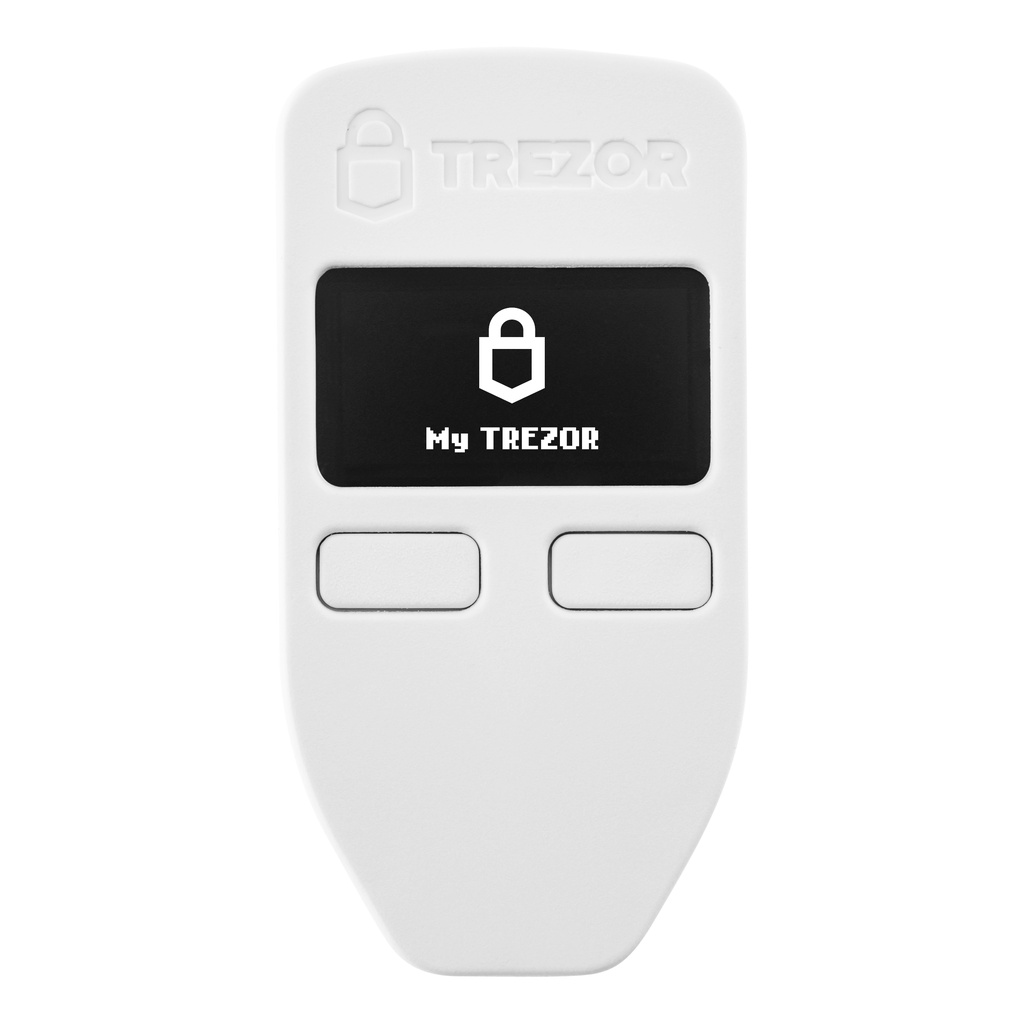 ภาพหน้าปกสินค้าTrezor สีขาว สินค้าพร้อมส่ง รับสินค้าใน 1-3 วัน ตัวแทนจำหน่ายอย่างเป็นทางการเป็นในประเทศไทย Thailand Official Reseller จากร้าน cryptomall บน Shopee