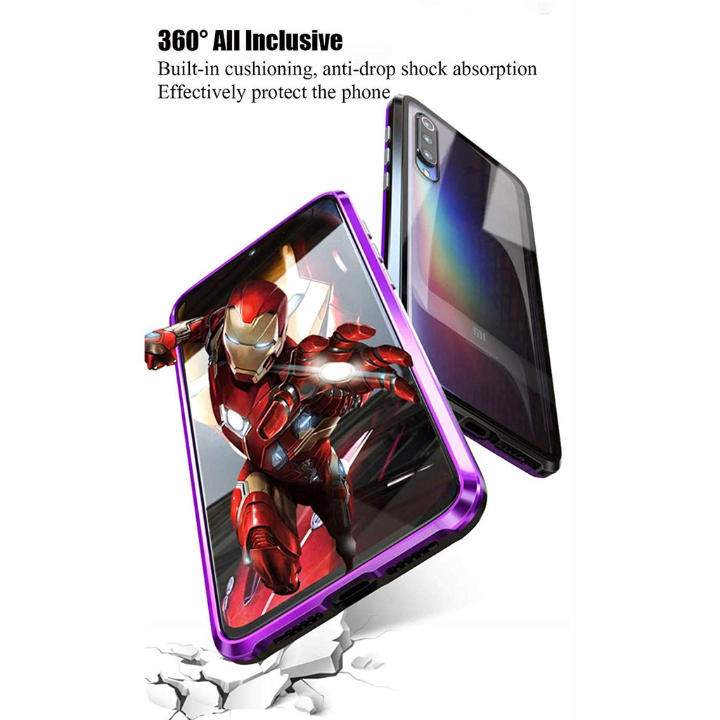 เคสโทรศัพท์แม่เหล็กสองด้านสําหรับ-xiaomi-a-3-mi-8-pro-mix-2s-mi-9-t-pro-mi-9-10-note-10-redmi-note-9s-redmi-note-7-note-8-pro