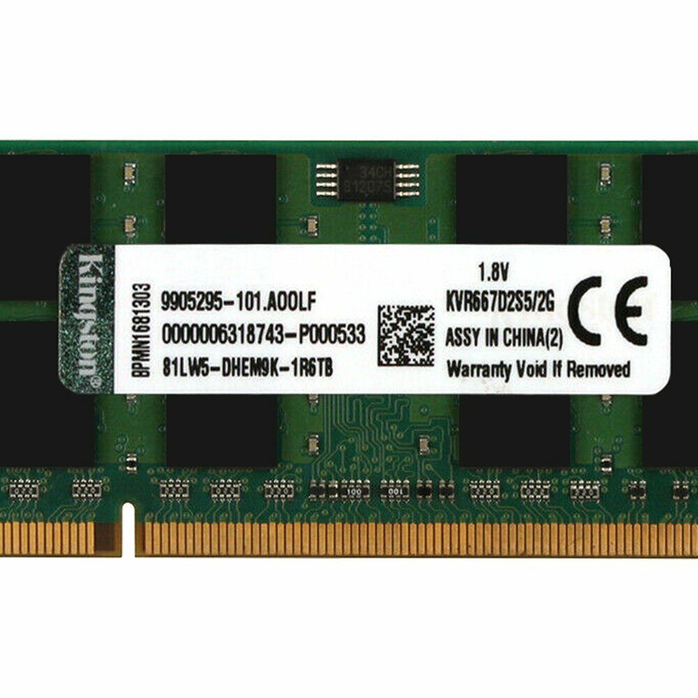 Kingston 2Gb Ddr2 667Mhz Pc2-5300S Kvr667D2S5/2G Sodimm สมุด