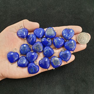 สินค้า หินลาพิสลาซูลี จี้ทรงหัวใจหินลาพิสลาซูลีชิ้นละ 150 หินลาพิสลาซูลีทรงรูปหัวใจ หินลาพิสลาซูลี ลาพิสลาซูลี(Lapis Lazuli)
