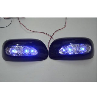 ครอบกระจก LED สีดำ วีออส (vios) อัลติส (altis) แคมรี่ (camry) 2001 - 2006