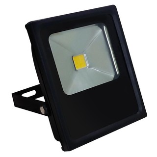 Outside spotlights LED FLOODLIGHT NAGAS ENLITEL LED MODERN 50W ALUMINIUM/GLASS BLACK External lamp Light bulb ไฟสปอทไลท์