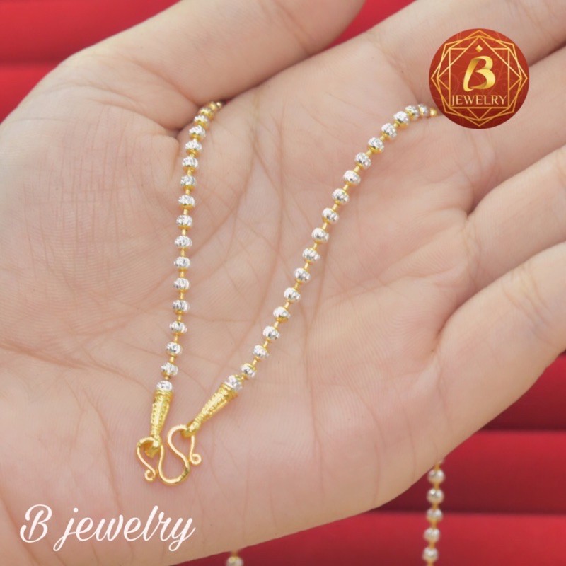 ภาพสินค้าสร้อยคอ2กษัตริย์เกรดพรีเมียมของ BK 100% รับประกันคุณภาพ จากร้าน bjewelry_shop บน Shopee ภาพที่ 3