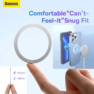 Baseus แผ่นสติกเกอร์แม่เหล็ก น้ําหนักเบา สําหรับ Iphone 12 11pro Iphone X