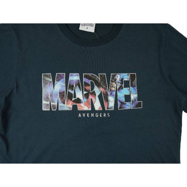 เสื้อยืดมาร์เวล-marvel-9097-nv-สีกรม