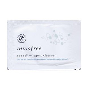 ♥️ส่งฟรี♥️( พร้อมส่ง ของแท้ ) Innisfree Tester Sea Salt Whipping Cleanser