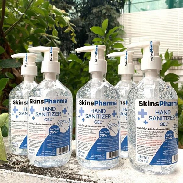 เจล-ล้างมือแอลกอฮอล์-skinspharma-500-ml-สกินส์ฟาร์มา-hand-sanitizer-gel-เจล