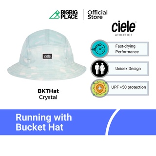 หมวกวิ่ง Ciele BKTHat Standard Allover Panels - Crystal Topi Larian Sukan Outdoor Unisex Sport Selesa