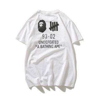ทางเลือกที่ดีที่สุดของคุณ(new)BATHING APE Ape monkey BAPE White Black Green Camouflage Breathable T-shirts Men Women O-N