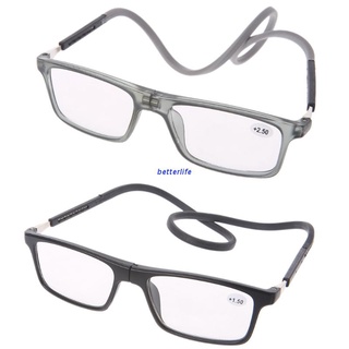 Btf แว่นตาอ่านหนังสือแม่เหล็กสามารถปรับได้ Presbyopic Unisex + 1.00 ถึง + 4.00