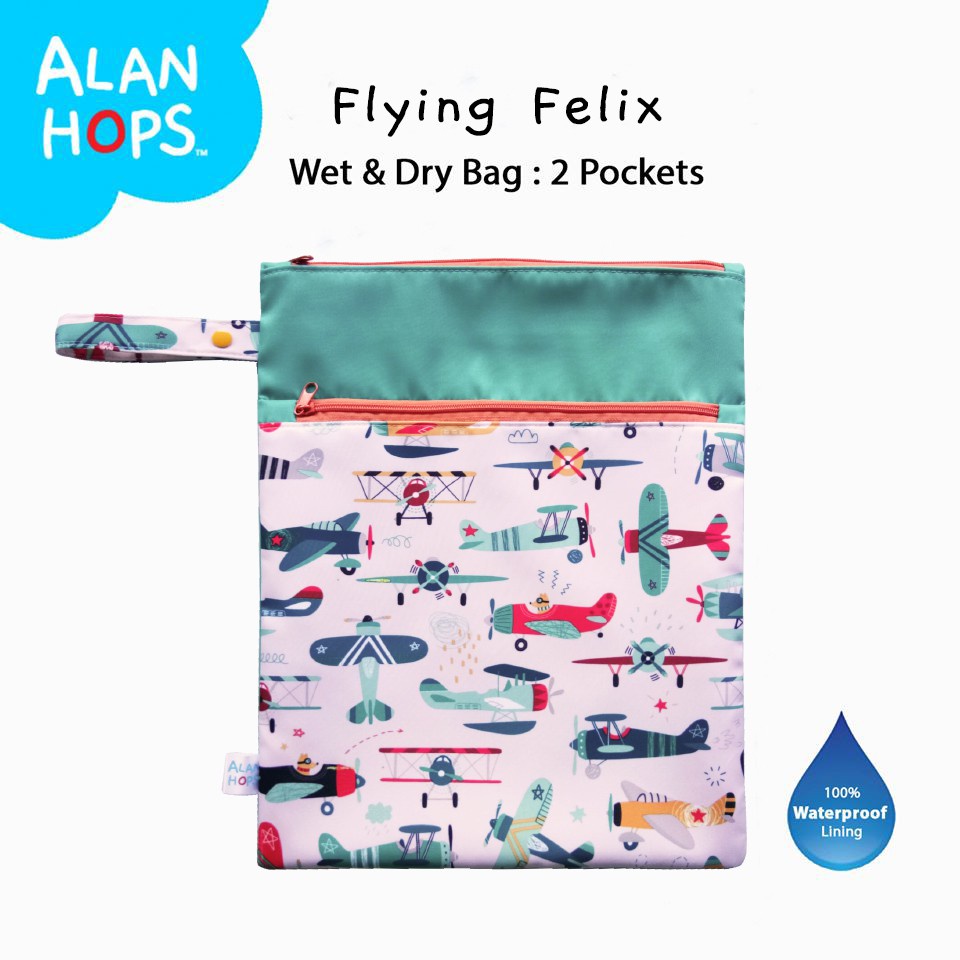 XQ Alan Hops รุ่น Wet/Dry Bag (Soft) ลาย Flying Felix | Shopee Thailand