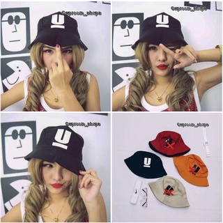 Bucket_U หมวกบักเก็ต Cap_Hat หมวกแฟชั่น สไตล์เกาหลี ราคาถูก พร้อมส่ง