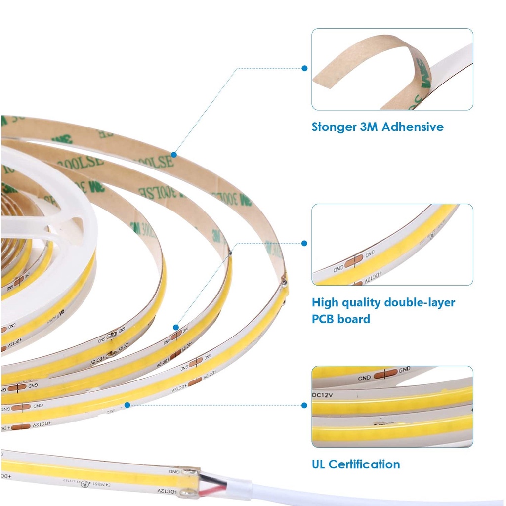 cob-สายไฟ-led-252-ดวง-8-มม-ความหนาแน่นสูง-fob-cob-ra90-3000k-6000k-dc12v-พร้อมตัวควบคุม-rf-11key